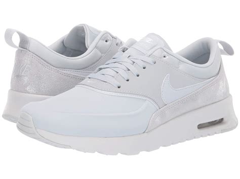 Nike: White Air Max Thea Premium Sneakers 